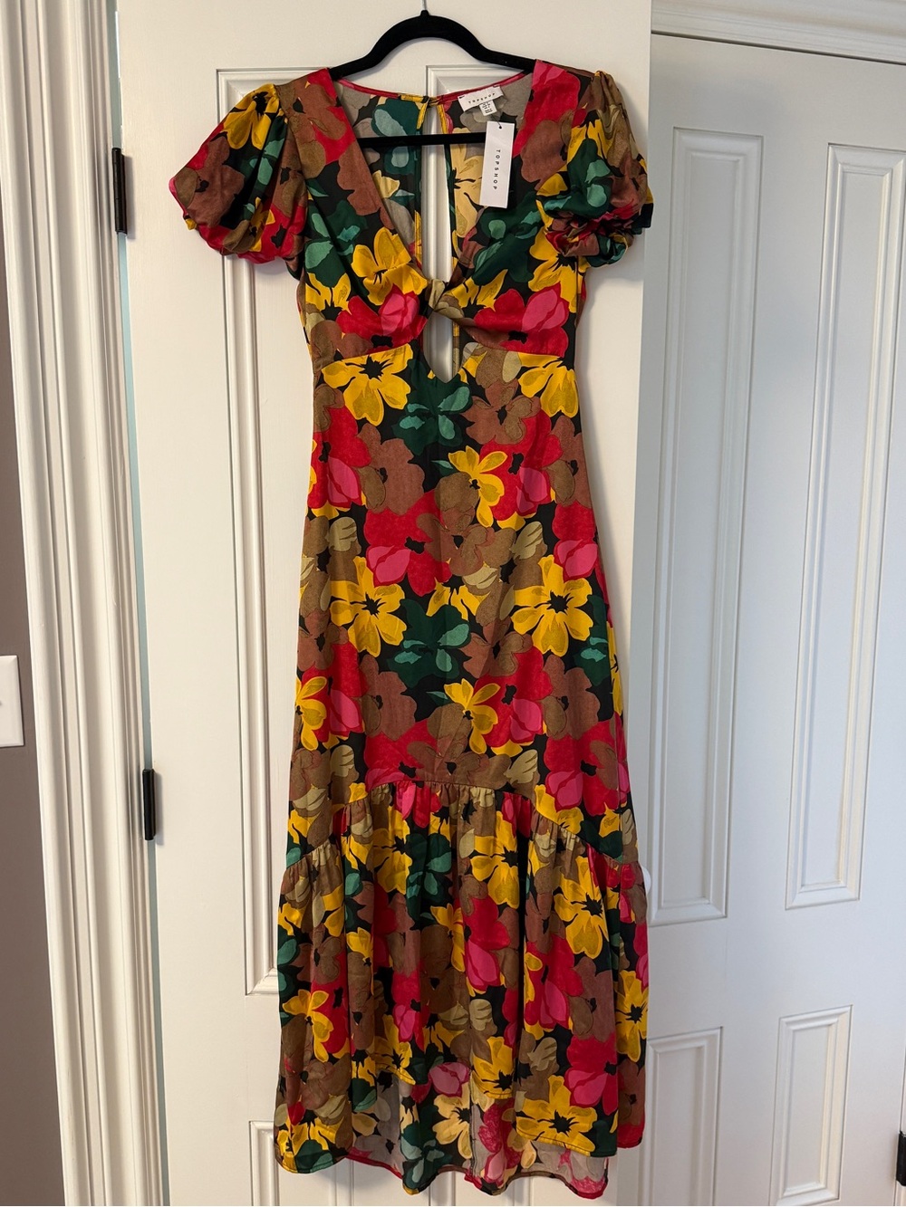 NWT! Topshop - Floral Midi Dress - 4